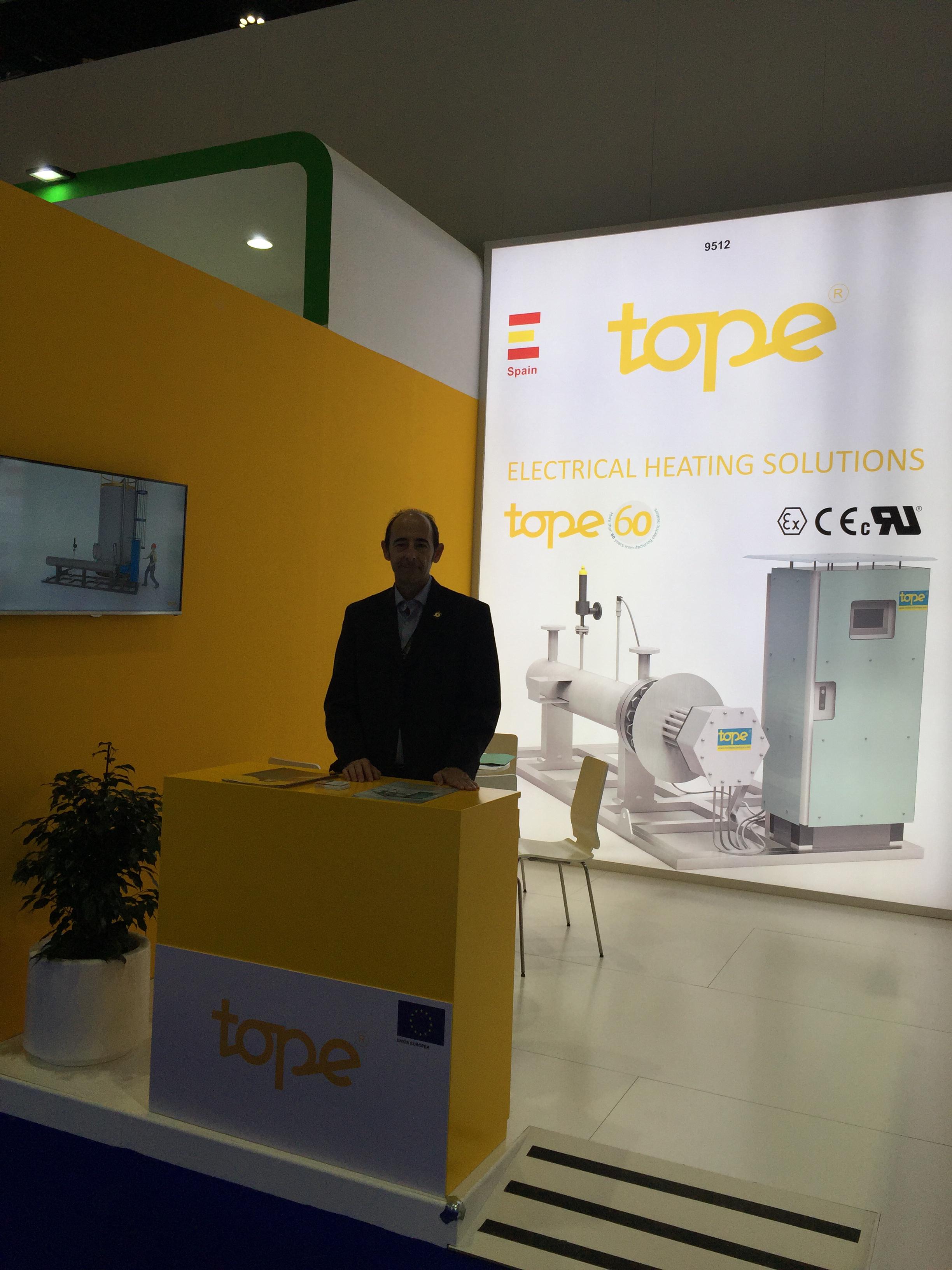 Resistencias Tope at ADIPEC 2017